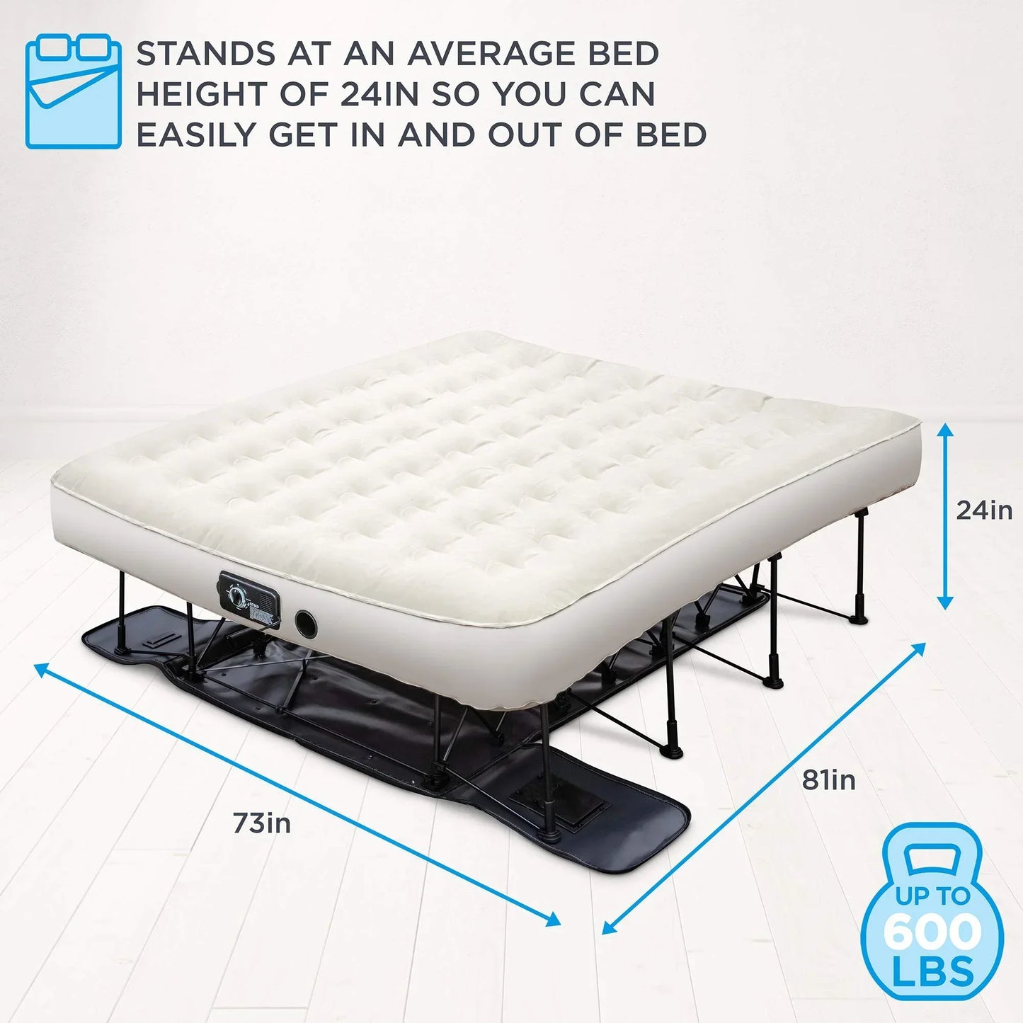 Automatic Retractable Inflatable Bed